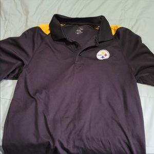 Pittsburgh Steelers Polo Shirt Size Large